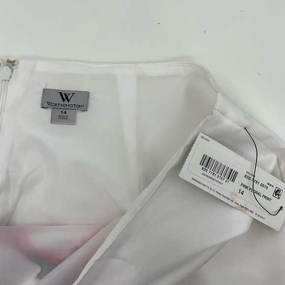 Womens‎ Floral Pencil Skirt Size 14  (P34) - Picture 3 of 5